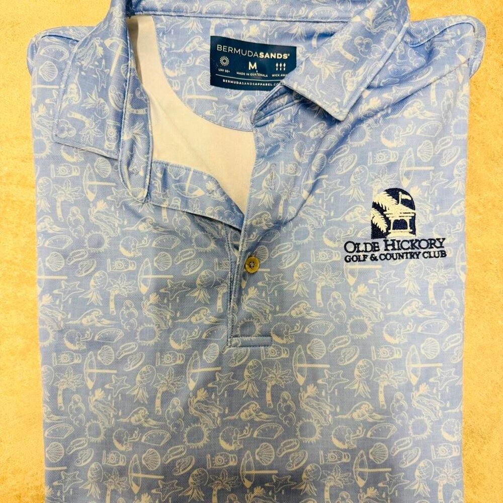 Golf Men's Blue Polo Shirt